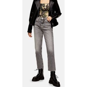 Topshop Straight Petite Jeans